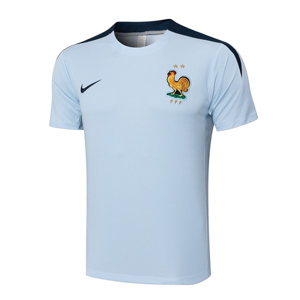 Trikot Trainingsshirt Frankreich 2024-2025 Blau